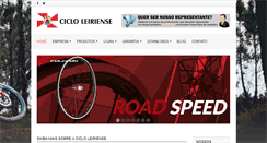 Desktop Screenshot of cicloleiriense.com.br